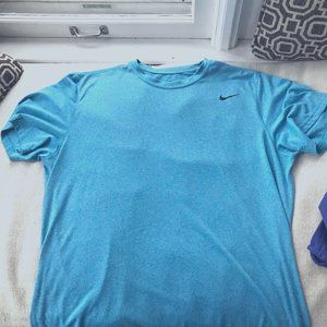 Nike Running Dri-Fit Men’s Blue Tee Shirt XL- WORN ONCE!